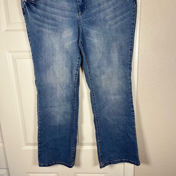 JMS Just My Size Jeans Womens 20W Butterfly Stretch Classic High Rise Plus Y2K - Picture 11 of 16